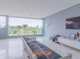 Apartamento em Bertioga com vista para o mar