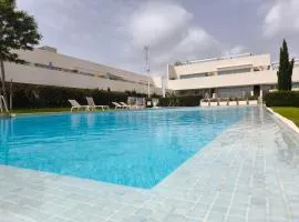 Elegant ground floor bungalow in La Coronelita, Los Balcones, with communal pool