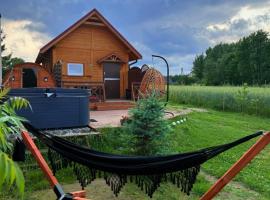 Islandzka chatka- Jacuzzi i sauna w cenie, hotel en Mżyki