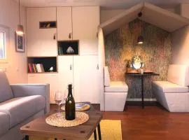LA MAISON DES BOIS D'OCRE - Gîte Appart Design - Clim Pkg Wifi Jardin à 10mn de Dijon