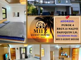 M11 Z Guest House، فندق في Pasuquin