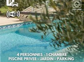 Le Clos des Oliviers - Piscine Privée - Jardin - Parking