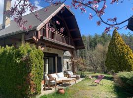 Holiday in Arles Chalet 12 personnes avec vue incroyable, hotel en Barcelonnette