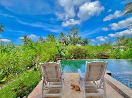 Licin에 위치한 반려동물 동반 가능 호텔 Pondok Is Oke Bamboo Lodge