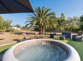 Beach Villa 300MT from the Sea AC BBQ Jacuzzi