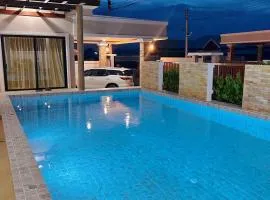 Luekpanee pool villa pranburi paknampran