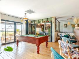 Cottage Mamie Yvette Private Spa, ferieg&aring;rd i Blanc