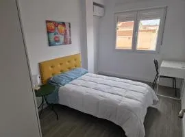 Habitacio con cama doble