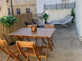 Alicot superbe T3 Climatisation Internet WiFi Terrasse Coeur historique 70m2