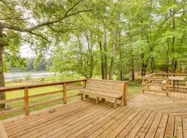 Lakefront Home with Deck Central Michigan Escape!