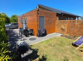 Baltic Lark Gąski domek 30m2 z ogr&oacute;dkiem i klimatyzacją