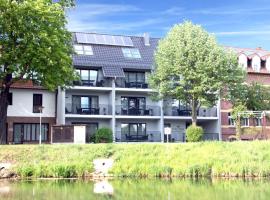 Appartements mit Blick auf die Spree in L&uuml;bben，呂本的高爾夫飯店