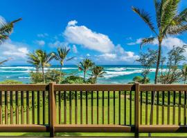 Kaha Lani Resort #326, Oceanfront, Top Floor, hotell i Wailua