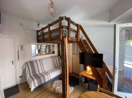 Très beau studio avec mezzanine, hotel en Barèges