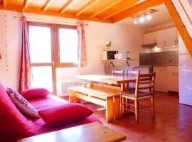 Appartement Montchavin, 2 pièces + mezzanine, 7 pers, pied commerces/pistes, terrasse exposée sud - FR-1-329-70