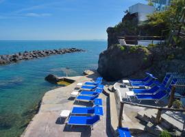 Viešbutis Albergo Italia - Beach Hotel (Casamicciola Terme, Iskija)