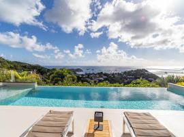Contemporary Villa with Infinity Pool, hotel v destinaci Anse des Cayes