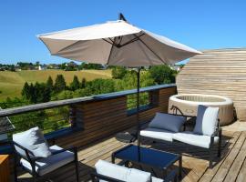 Appartement Terrasse Jacuzzi, hotell sihtkohas Froid-Chapelle