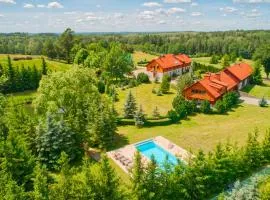 Funaberia -25 hektarowa luksusowa posiadłość z basenem, jacuzzi, sauną, boiskiem wielofunkcyjnym