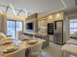 Apt c/ Churrasq. 600m da Praia AQT0604