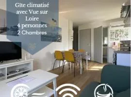 "Gîte les fûtreaux" vue sur Loire & linge inclus