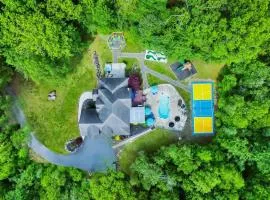 Sleeps 14 Pool Hot Tub Sauna Pickleball Arcade
