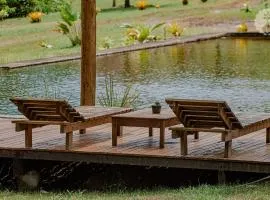 Águas de Maria Refúgio com Nascente e Lago Exclusivo- no centro de Serra Grande
