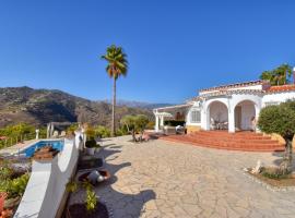 Casa la Flor, villa with seaview in region Malaga