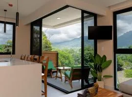 Bird and surf 2BD 2BTH family retreat jungle views pool gym near ocean and town