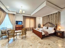 L'Orchid&eacute;e - Suites de Luxe avec Piscine Chauff&eacute;e et Vue sur le Lac de Tunis, hotel con estacionamiento en T&uacute;nez