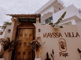 Mayssa Villa, hotel v destinaci Paje