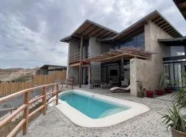 Villas Gratiam - Piscina Privada, Mar y Naturaleza en Vichayito