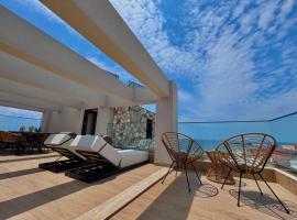 Petra Mare - Sea View Escape in Nea Moudania, hotel in Nea Moudania