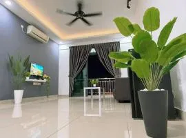 Stylish Luxury Two Bedrooms Condo 1-6pax at D Secret Garden - Johor Bahru-Mid Valley-Paradigm Mall-Dato Onn-Setia Tropika-Kempas-UTM