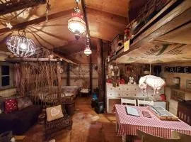 Jardin Rêveur la cabane La tête dans les étoiles