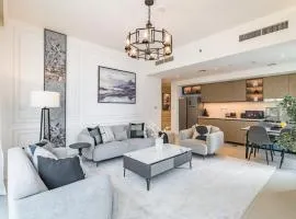 the 'Norway' Condo - 2BR Stylish Suite - Burj Khalifa View