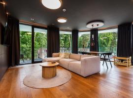 Stegna Deluxe Amber Apartments, hotel v destinaci Stegna