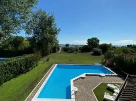 Albarella villa with sea view and pool