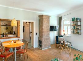 Ferienwohnung Gustav Kaiser Apartment - 60qm Design Fewo Zittauer Gebirge - Unterkunft in historischer Altstadt im Dreiländereck