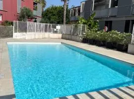 Appartement ds résidence avec piscine Mauguio Carnon
