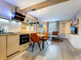 Viesnīca Dünenhäuser Ückeritz UnserUsedomDe FeWo ca40qm mit Parkplatz direkt am Strand 8I1 pilsētā Ikerica