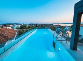 Penthouse Croatiendream with 3 bedrooms, pool and sea view