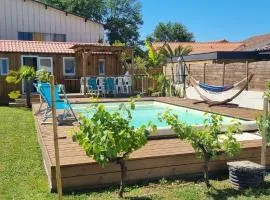 Chalet de jardin, piscine