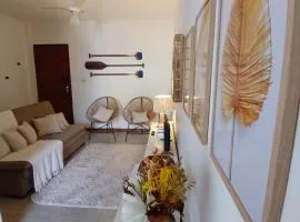 Apartamento aconchegante na Praia do Morro, a poucos metros da praia