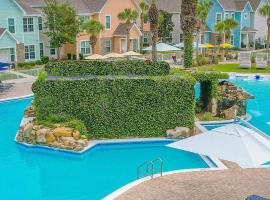 3 Bedroom Luxury Condo with Resort Pool, Game Room, and Gym, Hotel in Panama City Beach