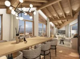 Alpe d'Huez Houses - Fabuleux Penthouse 1860 Pied du Signal, 6 chambres pour 12 pers