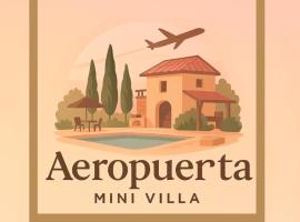 Aeropuerta Mini Villa - Private Layover near Amman Airport, hotel v destinaci Al Qasţal