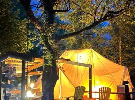Glamping Štôla- Symbioza, luxusní stan v destinaci Štôla
