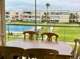 OlaBlanca2, appartement avec terrasse et vue sur piscine