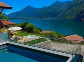Rocca d'Anfo B&B-Apartments Lake View, Hotel am Strand in Rocca dʼAnfo